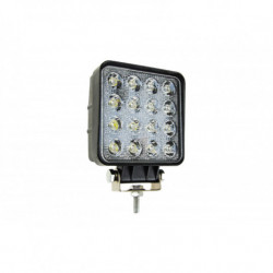 Работна LED лампа 16x LED AWL05 EMC 108x108 48W FLAT 9-60V
