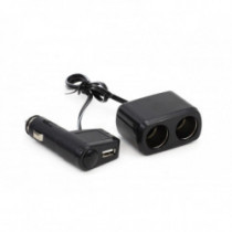 Разклонител на автозапалка + USB SOC1