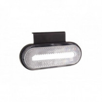 Бяла контурна светлина – овална LED - OM-01-W