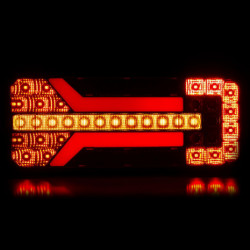 Задно съединено LED динамично светло ЛЯВО - RCL-01-LR