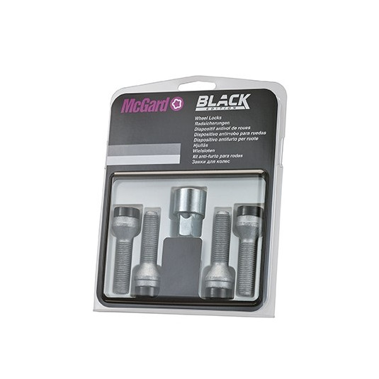 Безопасни болтове McGard M14x1,25x47mm 60° BLACK EDITION