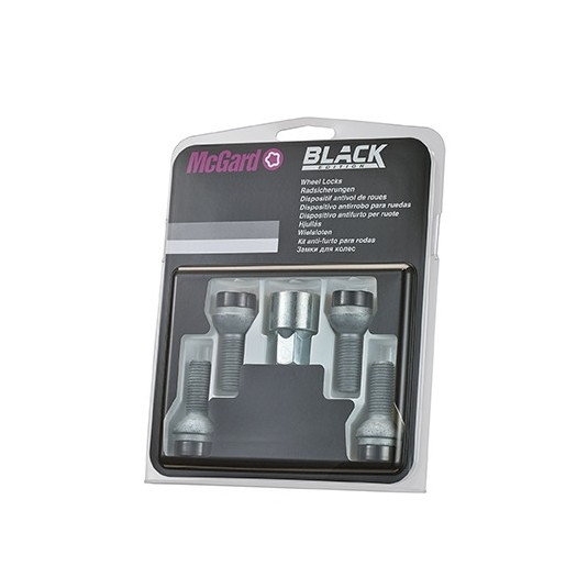Безопасни болтове McGard M14x1,5x26,7mm R13 BLACK EDITION
