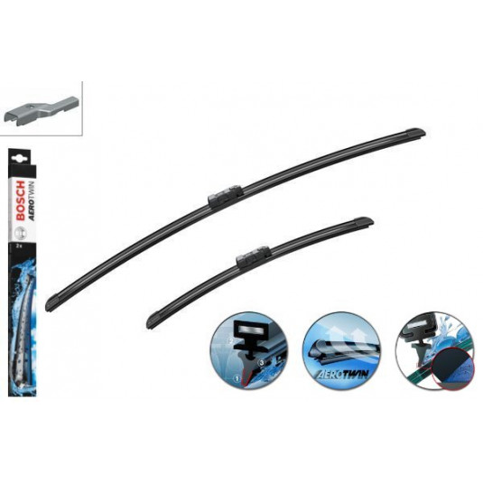 Щеточки Bosch Aerotwin комплект за JAGUAR XF Sportbra[X260] (07.17-наст.) 700/425mm