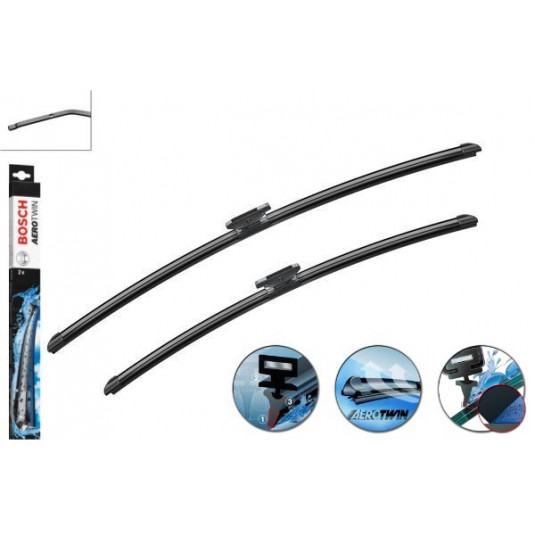 Щетки Bosch Aerotwin комплект за RENAULT Scénic III [JZ] (05.09-днес) 750/650mm