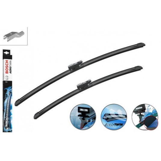 Четки за чистене Bosch Aerotwin комплект за LAND ROVER Range Rover IV [LG] (09.16-наст.) 600/500mm