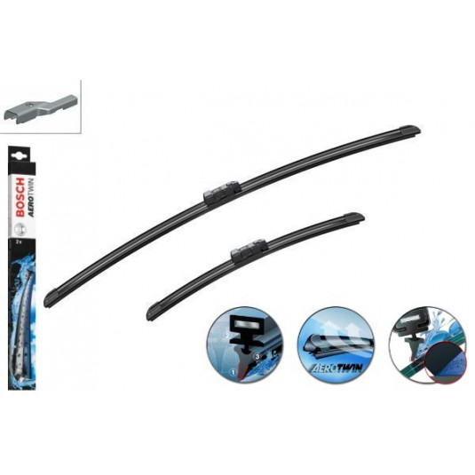 Автомобилни чистачи Bosch Aerotwin комплект за FIAT 500L [199..,CFA] (09.12-наст.) 650/380mm