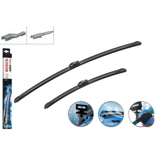 Чистачи Bosch Aerotwin комплект за BMW Serie 6 Cabrio [F12] (03.11-18.) 650/425mm