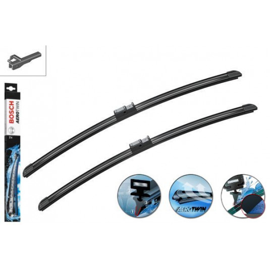Щетки Bosch Aerotwin комплект за AUDI TT Roadster [8N9] (05.03-06.06) 530/530mm