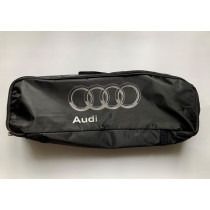 Чанта за задължително оборудване Audi черна-сив надпис
