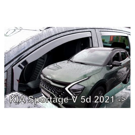 Дефлектори KIA Sportage 5D (+задни) (от 2021)