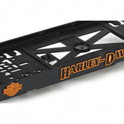 Подложка под номер 3D HARLEY DAVIDSON оранжева