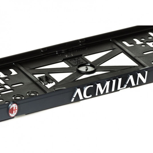 Поставка за регистрационна табела 3D AC MILAN