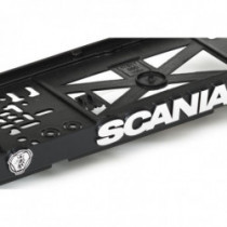 Подложка под регистрационен номер 3D SCANIA