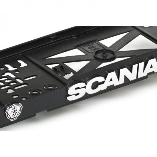 Подложка под регистрационен номер 3D SCANIA