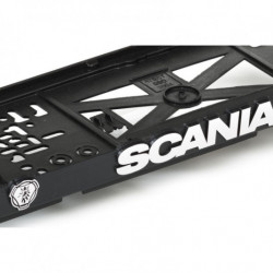 Подложка под регистрационен номер 3D SCANIA