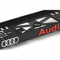 Подложка под РПК 3D AUDI червена