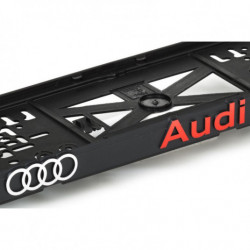 Подложка под РПК 3D AUDI червена