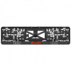 Подложка под РПК 3D AUDI червена
