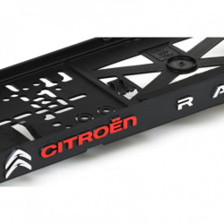 Подложка под регистрационен номер 3D CITROËN RACING