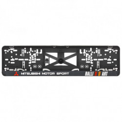 Подложка под номерна табела 3D MITSUBISHI MOTOR SPORT
