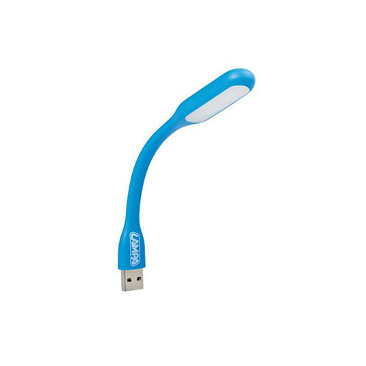Гъвкаво LED светло 5V USB синьо