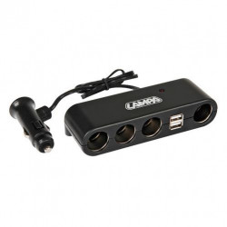 Универсална запалка 4+2 USB с кабел 60 см 12/24 В