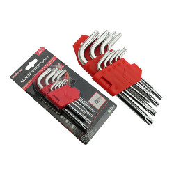 Комплект ключове TORX 9 броя