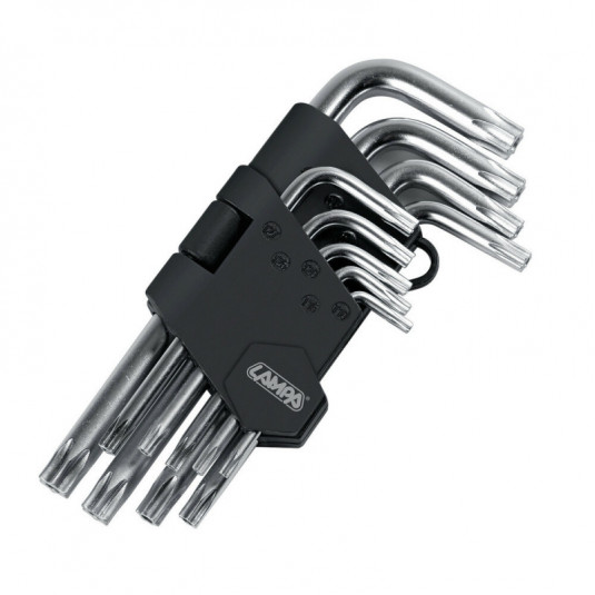 Комплект ключове TORX 9 ks V2