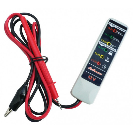 Тестер за акумулатор и алтернатор 12V