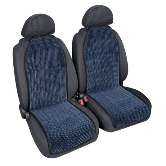 Перфорирана подложка за седалка SLIM STRIP 2бр синя