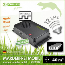 Отпъждане на кучета и гризачи UNI, ISOTRONIC