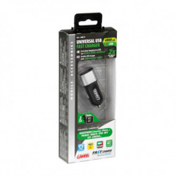 USB контакт 12 / 32 V - Бързо зареждане 2400 mA 2x USB
