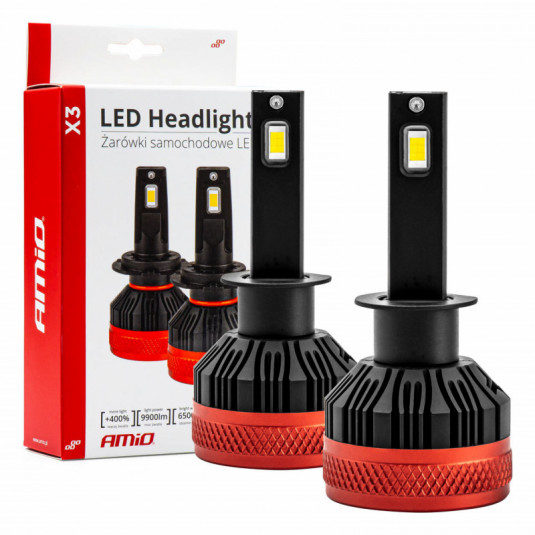 LED крушки за основното осветление H1 X3 Series AMiO (+canbus)