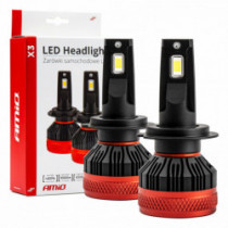 LED лампи за главното осветление H7 X3 Series AMiO (+canbus)