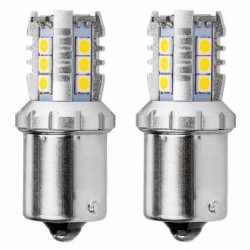 LED лампи CANBUS 3030 16SMD 1156 BA15S P21W R10W R5W White 12V/24V