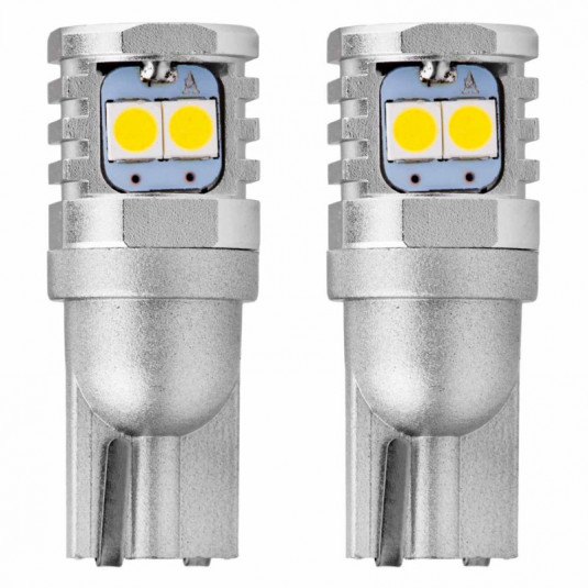 LED крушки CANBUS 3030 6SMD T10 W5W W10W White 12V/24V