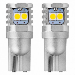 LED крушки CANBUS 3030 6SMD T10 W5W W10W White 12V/24V