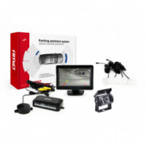 Паркомати TFT01 4,3 с камера HD-501-IR 4-сензорни, бели