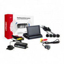 Паркинг асистенти TFT02 4,3" с HD-308-LED камера 4-сензорни, черни
