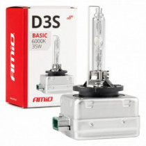Ксенонна лампа D3S 35W 6000K AMiO BASIC