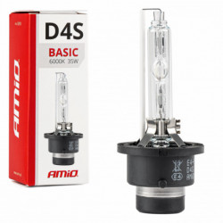 Ксенонна лампа D4S 35W 6000K AMiO BASIC