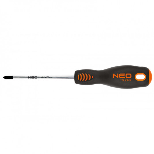 NEO Кръстосан отвертка PZ1 x 100 mm, S2