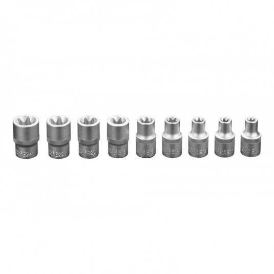 NEO Вътрешни ключове 1/2 Torx, комплект 9 бр.