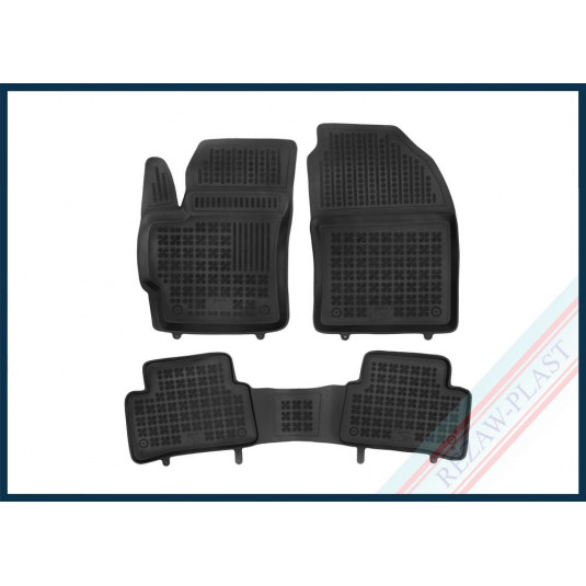 Гумени мокети TOYOTA COROLLA CROSS Hybrid (HeV), 4x4 (AWD), 2x2 (FWD) (от 2022) със повишен кант