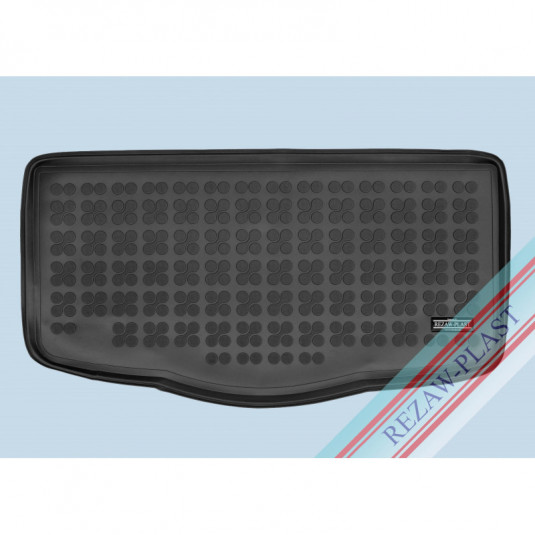 Гумена вана за багажник TOYOTA AYGO X един под в багажник, версия със System Premium Audio JBL, със комплект инструменти (от 2022)