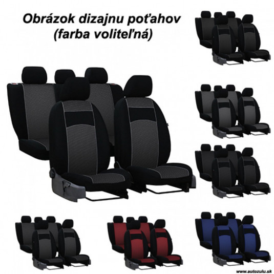 Тапицерия за HYUNDAI TUCSON II (2015-2018) VIP-B3 (текстил) - 1.модел + джобове в задната част