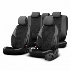 Комплект авточехли OTOM ADVANCED 204 BLACK BABYFACE 3-ZIP