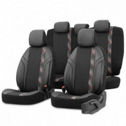 Комплект авточехлов OTOM HORIZON 1801 RED 3-ZIP