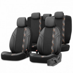 Комплект авточехлов OTOM HORIZON 1805 ORANGE 3-ZIP