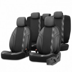 Комплект тапицерия OTOM HORIZON 1808 BLACK/SMOKED 3-ZIP